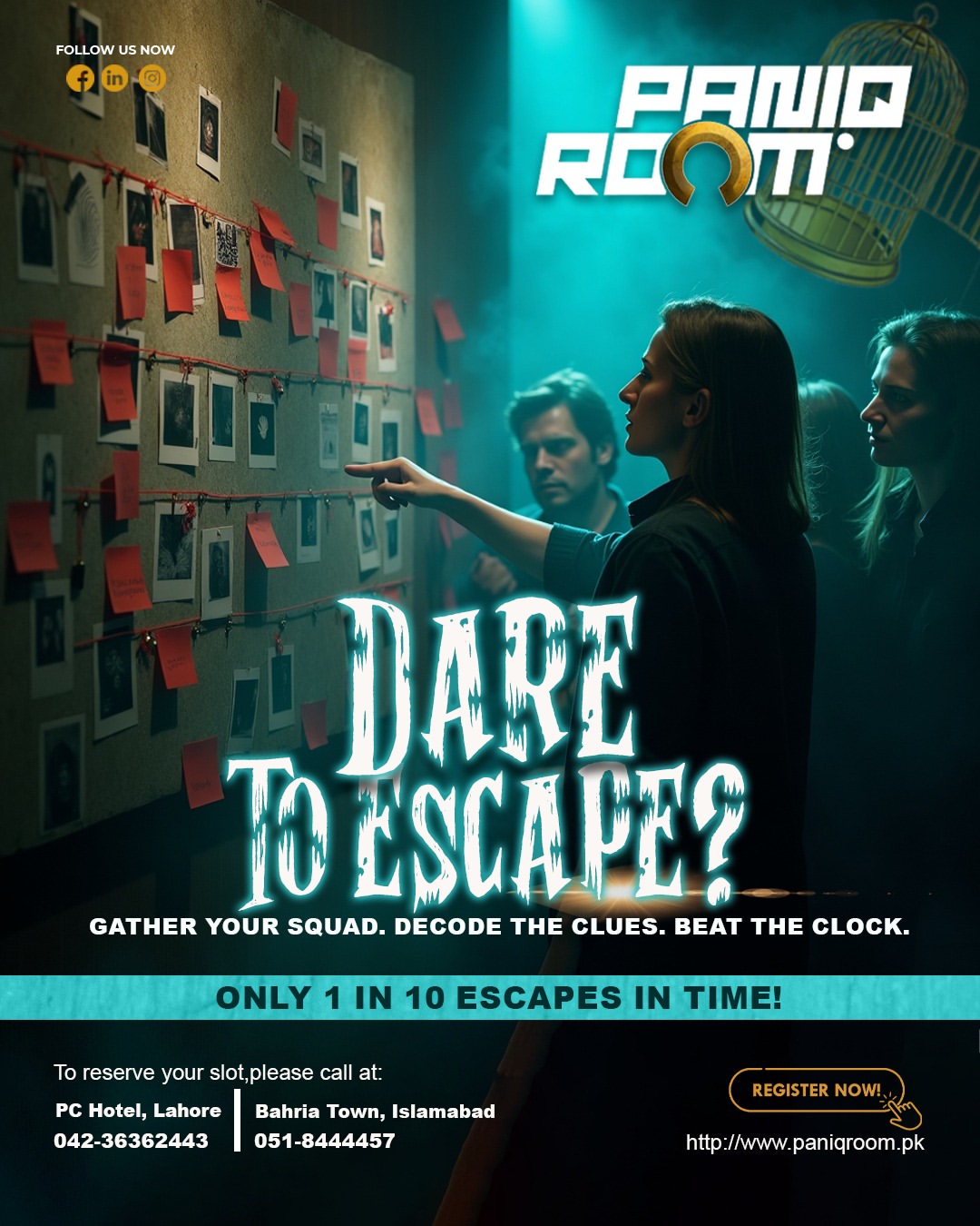 PanIQ Room — Dare to Escape