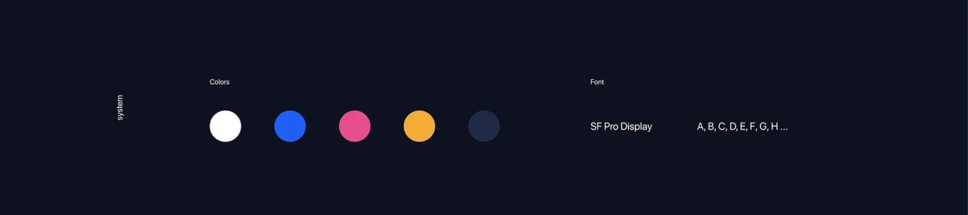 Color and typography system