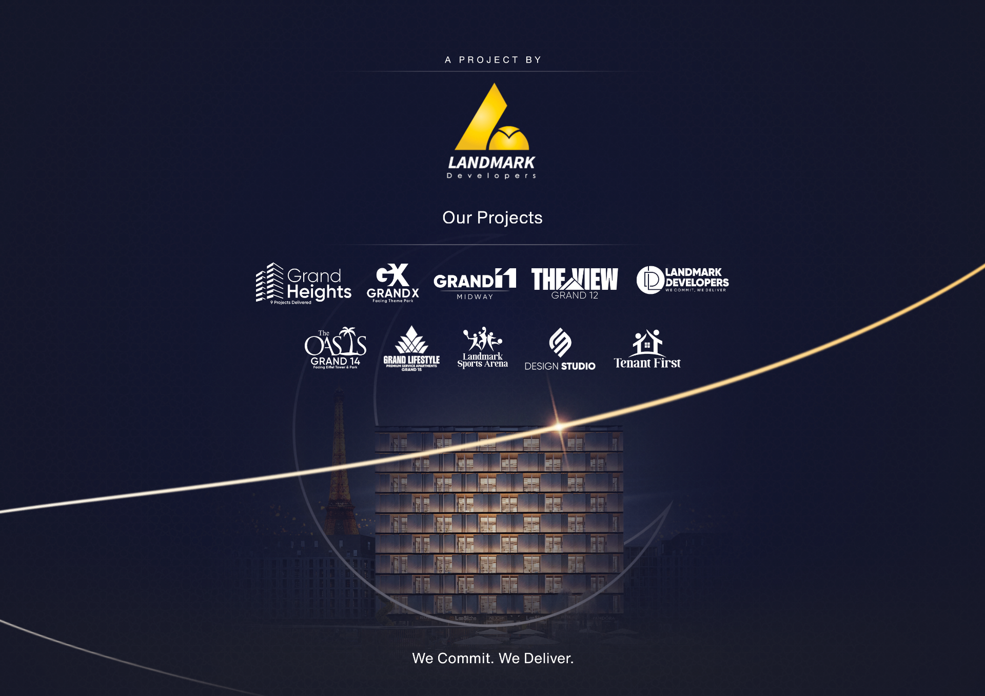 A Project By Landmark Developers · Our Projects